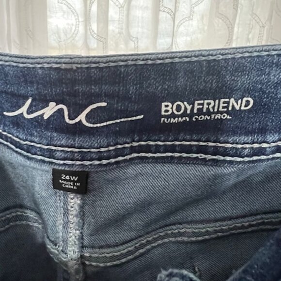 ICE Tummy Control Boyfriend Jeans SZ 24 - Picture 1 of 6